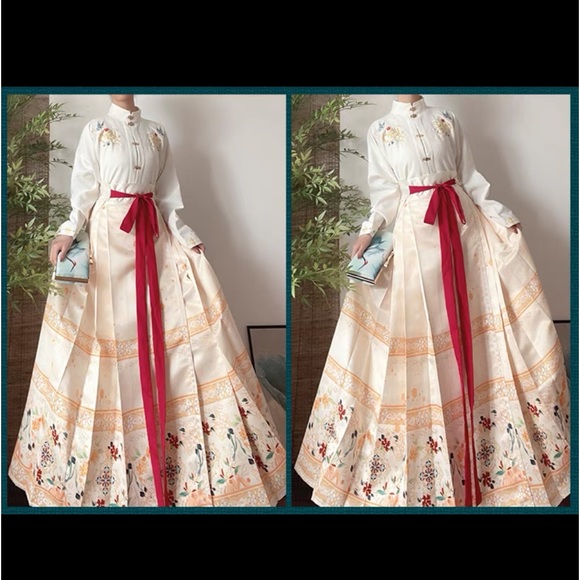 chinese traditional dress with blouse - Picture 1 of 4